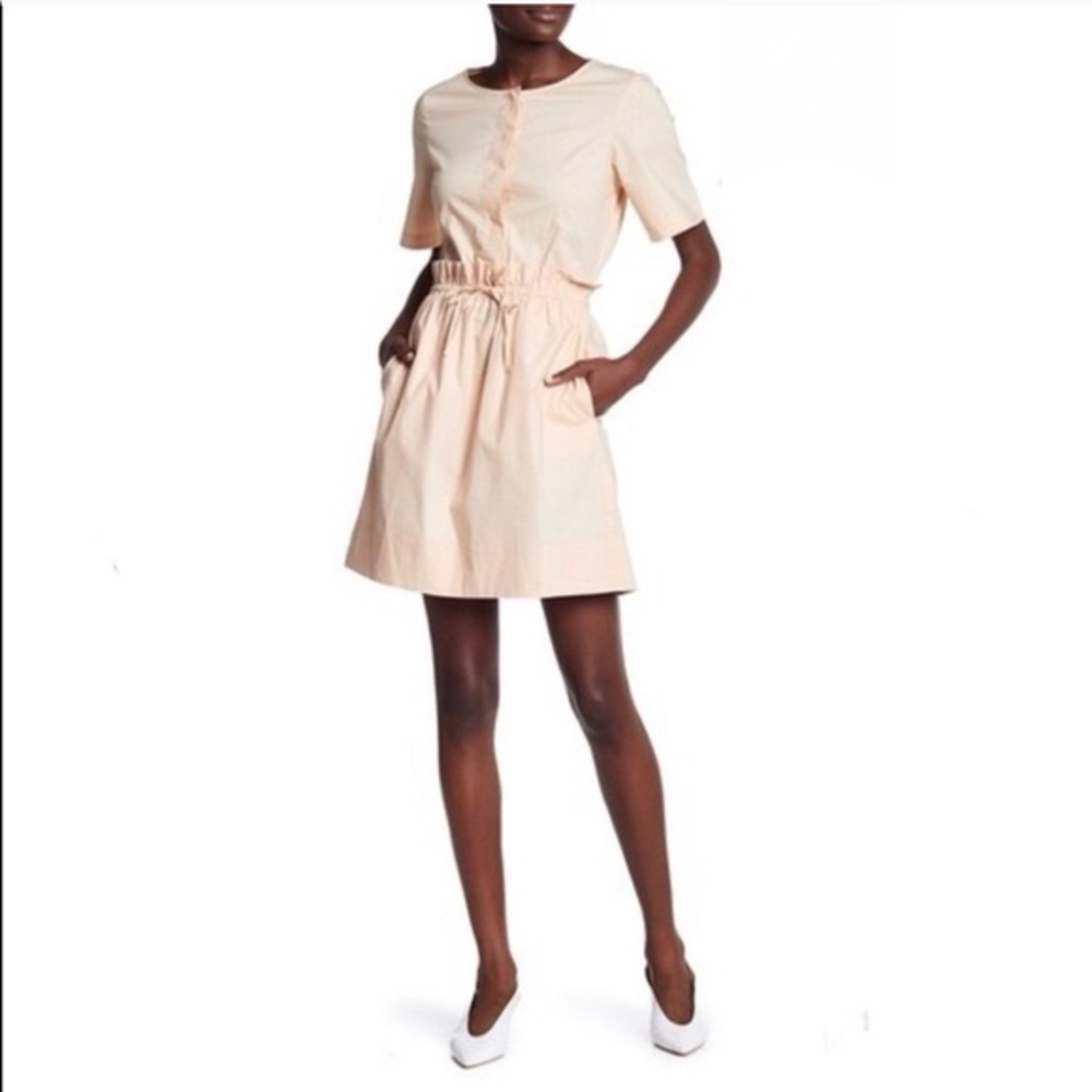 Club Monaco Sanella Open Back Dress
